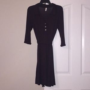 Pink Blush Maternity-Collared Work Dress